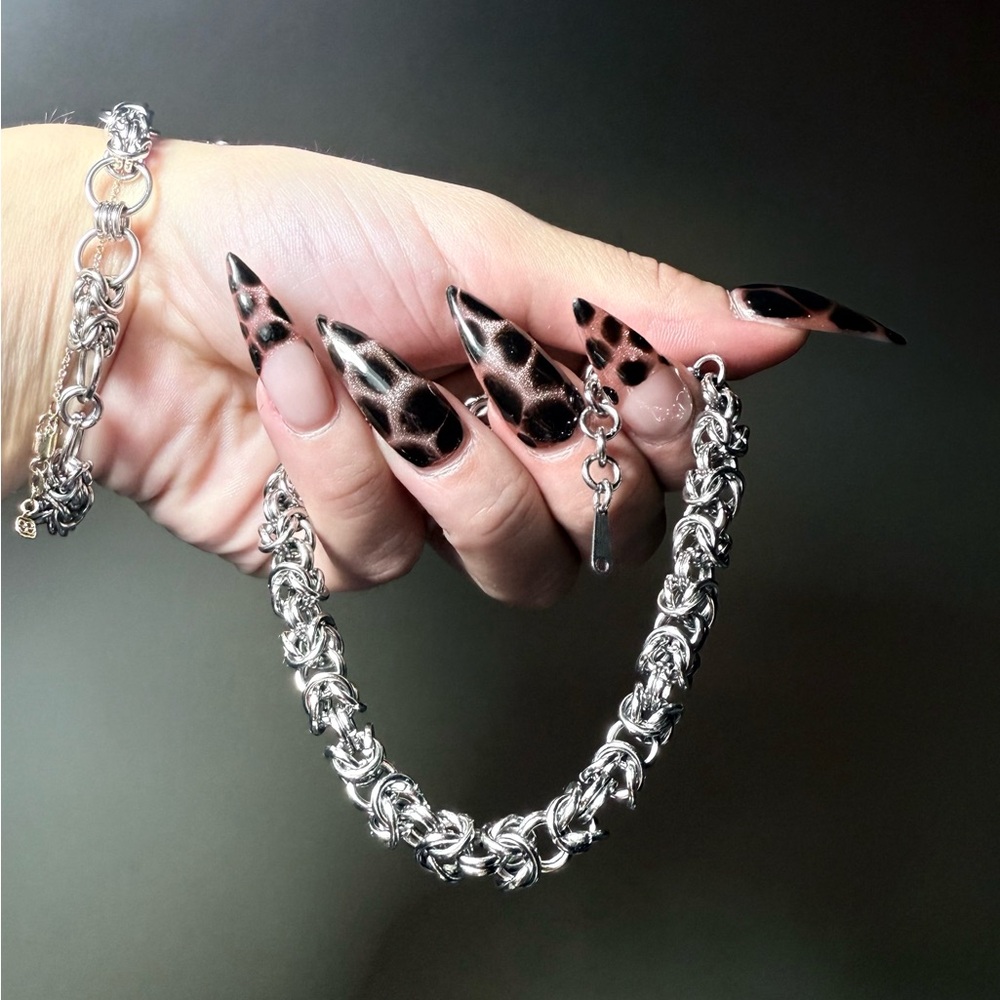 chunky s.steel chainmaille bracelet